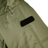 [UNISEX]’CUL’ Reversible Fleece and Padded Parka (Khaki) (6656408223862)