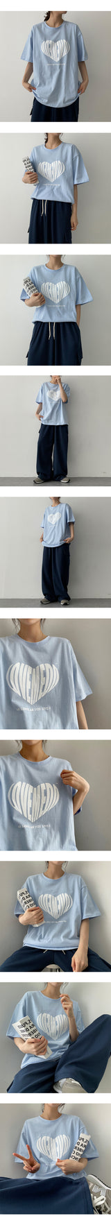 ラブハートTシャツ / Love Heart T-shirt
