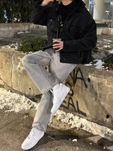 LMN オーバーサイズフィットウールデニムジャケット / LMN Oversized Fit Wool Denim Jacket (2 colors)