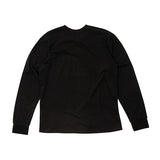 SIGNATURE LOGO LONG SLEEVE T-SHIRT BLACK (6699474419830)