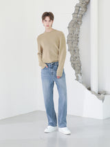 ベーシックワイドデニムパンツ / M186 BASIC WIDE DENIM PANTS