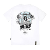 22ヴァンダリズムスタンダードフィットTシャツ / 22 VANDALISM STANDARD FIT T-SHIRTS WHITE / MELANGE