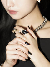 no.41リング / no.41 ring silver (#13 freesize) nct mark pick