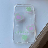 ハートクローバースマホケース