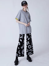 チェンジイズインアワーハンズキャンピングTシャツ/CHANGE IS IN OUR HANDS CAMPAIGN 1/2 T-SHIRT_GRAY