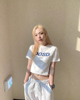 ODSDロゴスリムフィットTシャツ / ODSD LOGO SLIM FIT T-SHIRTS (4555764858998)