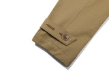 ガーベルダイントレンチクロップジャケット / GABERDINE TRENCH CROP JACKET_BEIGE
