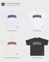 paragraph Check Appliquer T-shirt 4color (6562908799094)
