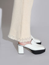 SQUARE TOE MULE-IVORY (6631377174646)