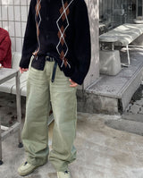 No.9727 long leather BELT