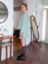 PLEATS SKIRT_MINT (6580083032182)