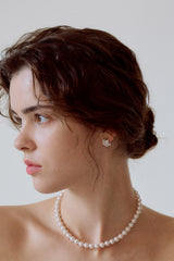 [14K] Essential Pearl Necklace (8mm)