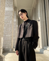 [自主製作] [Restock] ファインダークロップブレザー (2 color)