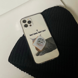 ブレッドキャットアイフォンケース / bread cat case