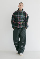 WDフューチャーリフレクティブトラックパンツ / BSR2223FWPT041 WD FUTURE REFLECTIVE TRACK PANTS CHARCOAL