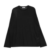 No.0203 リネンニットオーバーT