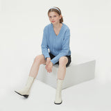 V NECK CABLE CROP KNIT_SKY BLUE (6612843331702)