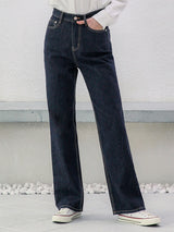 ワイドデニムパンツ / W57 WIDE DENIM PANTS_DEEP BLUE