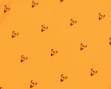 ハートユニバースモックネックTシャツ/Heart Universe Mock Neck T-Shirt _ Orange