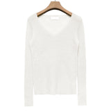 [WOOL28%] モヘアVネックウォーマーニット