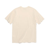 オーバーフィットマシュマロポイントショートスリーブT/OVERFIT MARSHMALLOW POINT SHORT-SLEEVED T-CREAM