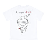 ドローイングファンクTシャツ / DRAWING FUNK TEE white