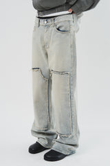 Cream Double Denim