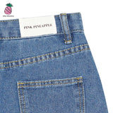 MIDE A-LINED SKIRT INDIGO (4631515299958)