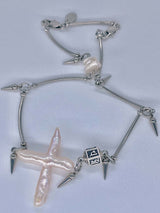 Wave07 horn necklace