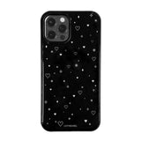 ハートグリッターケース / heart glitter case