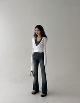 Ballet Core Hooded Wrap T-shirt