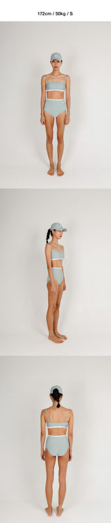SWIM T-LINE BIKINI - OLIVE GREY