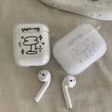 シャイニングブルーAirPodsケース