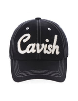 ステッチポイントスクリプトロゴキャップ/STITCH POINT SCRIPT LOGO CAP BLACK(CV2CFUAB21A)