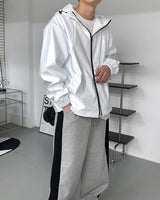 UI サイドカラージョガーパンツ / UI Side Color Jogger Pants (2 colors)