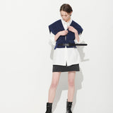 SARA ZIPUP VEST, NAVY (6626762653814)