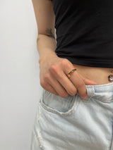 no.62リング / no.62 ring gold ( #13 size )