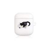 スノーキャットエアーポッズケース / snow cat airpods case