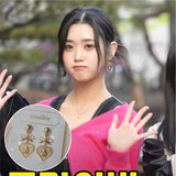 ロイヤルベイビーエンジェルイヤリング - ショート / Royal Baby Angel Earring - Short (Gold) (Kep1er Mashiro Earring)