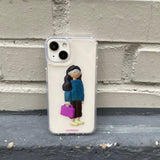 スタンディングフィッシュ B1 フォンケース (ジェルハード) / Standing Fish B1 Phone Case (jell hard)