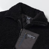 Classic Fleece Zipup Jacket - Black (6624509591670)