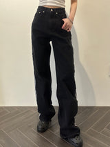 3ラインワイドデニム