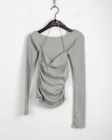 [SET] Signal Layered Tank Top One Shoulder T-Shirt
