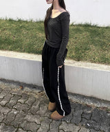 Lace pants