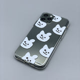 snow pattern jellycase (iphone case) (6638898708598)