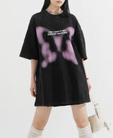 Butterfly Washing Overfit T-Shirt