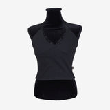 マリリンニットホルター / Marilyn knit halter - black