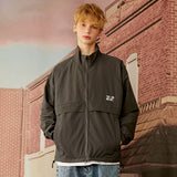 センスロゴウィンドブレーカー / 25P SENSE LOGO WIND BREAKER_CHARCOAL