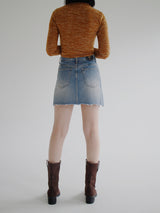 ビーフカラージップアップTシャツ / Beef collar zip-up T-shirt (4color)