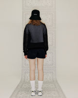 WAFFLE FISHNET CARDIGAN BLACK (6691444424822)